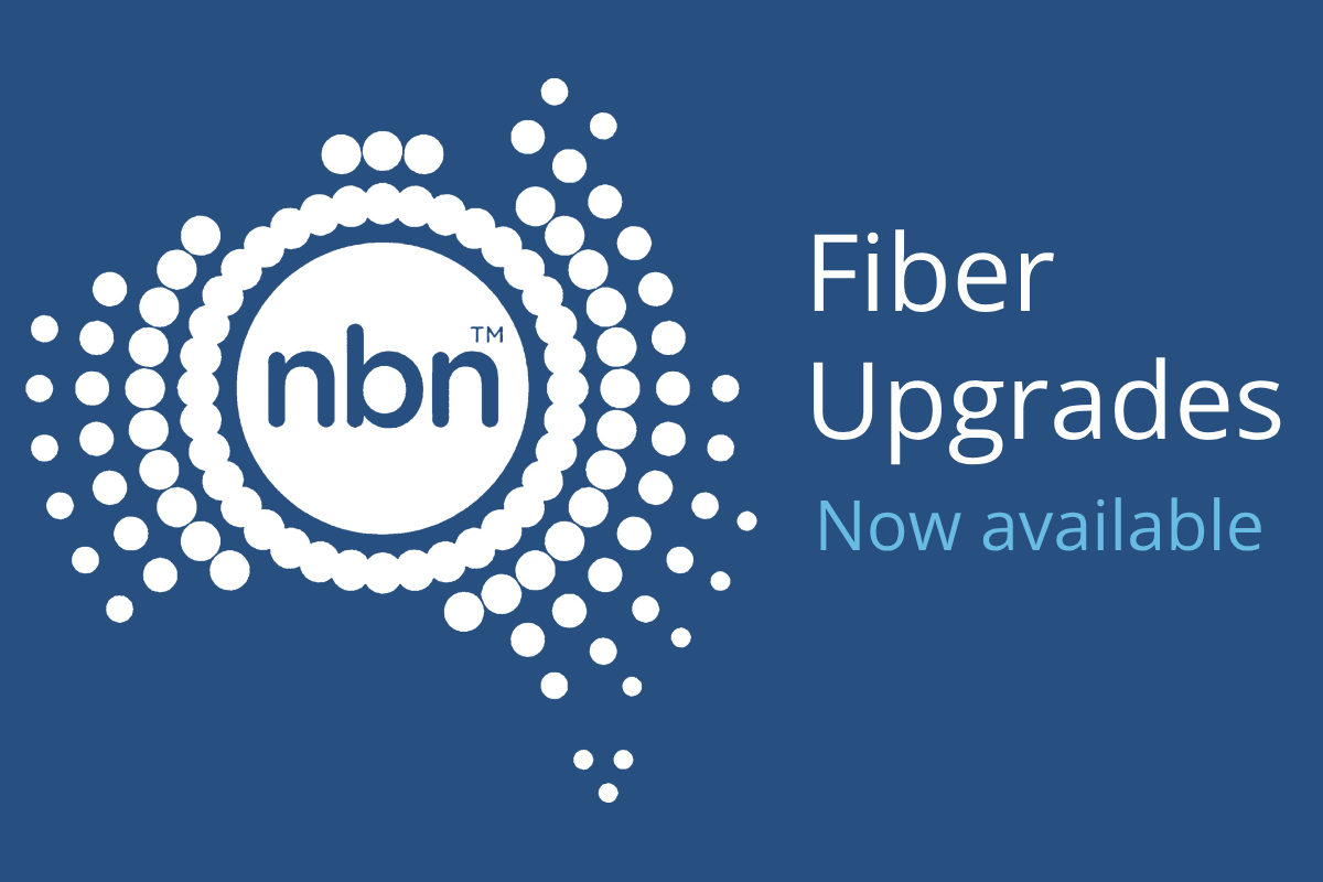 nbn Fibre upgrade graphic